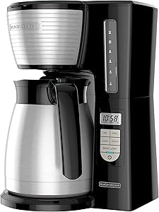 BLACK+DECKER 12-Cup Thermal Coffee Maker (CM2045B-1)